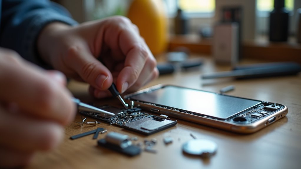 precyzyjna naprawa gniazda ładowania iPhone