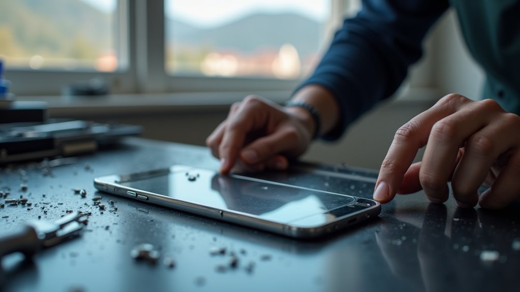 Prostowanie obudowy iPhone'a Jelenia Góra precyzyjna naprawa etui do iPhone