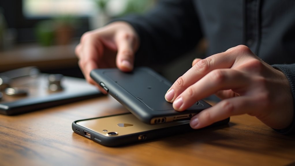 profesjonalna instalacja ochronnej obudowy iPhone