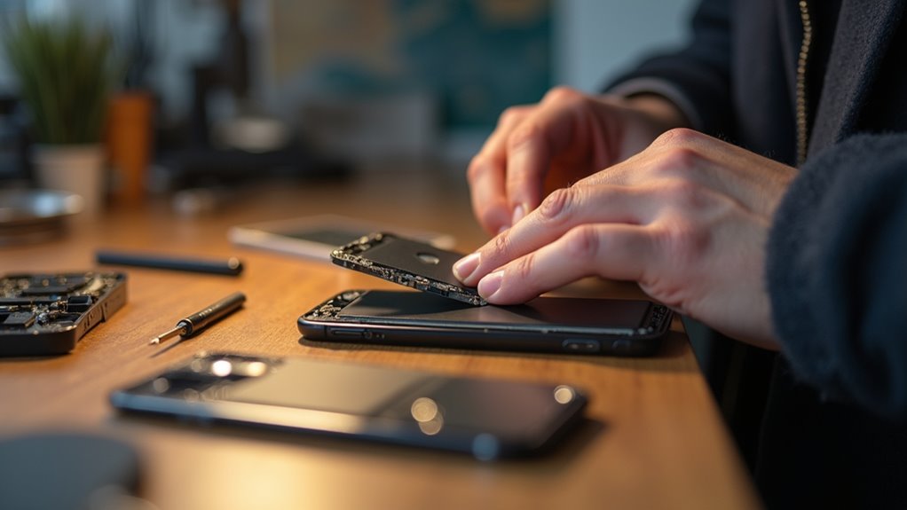 usługi z odnawianymi częściami do iPhone