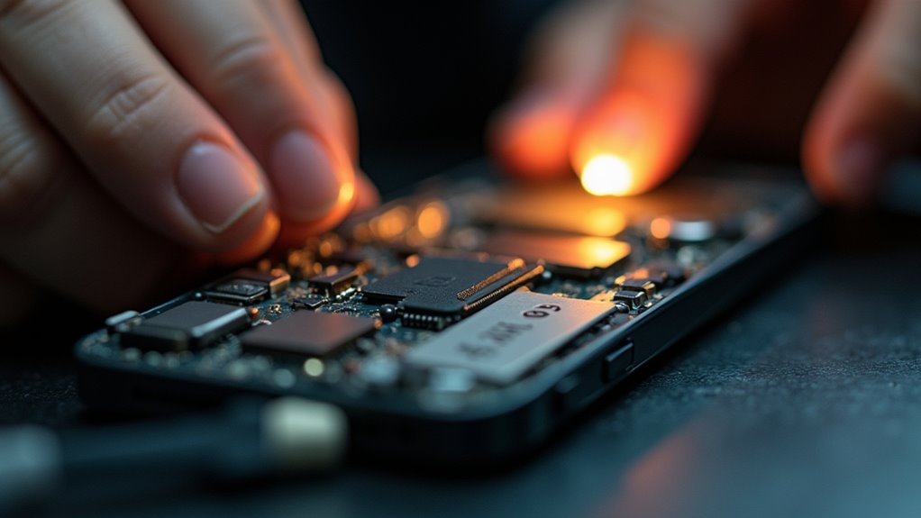 Wymiana podzespołów na części po regeneracji w Pabianicach przezroczyste części iPhone