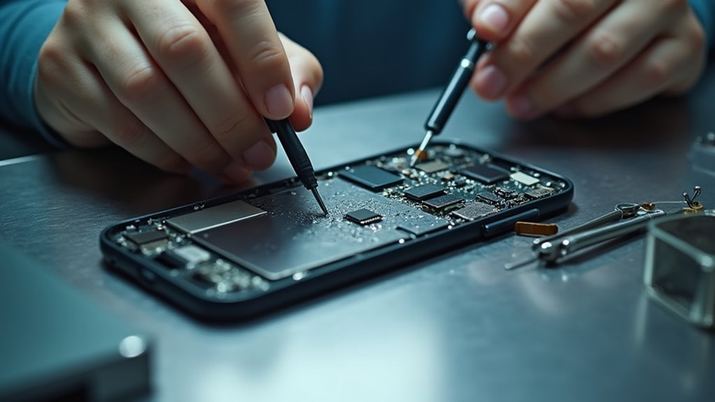 przezroczysty iphone wycena uszkodzeń od wody