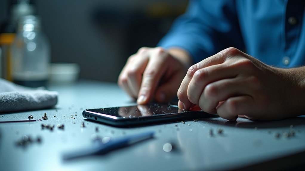 przezroczyste iPhone ceny napraw wodnych