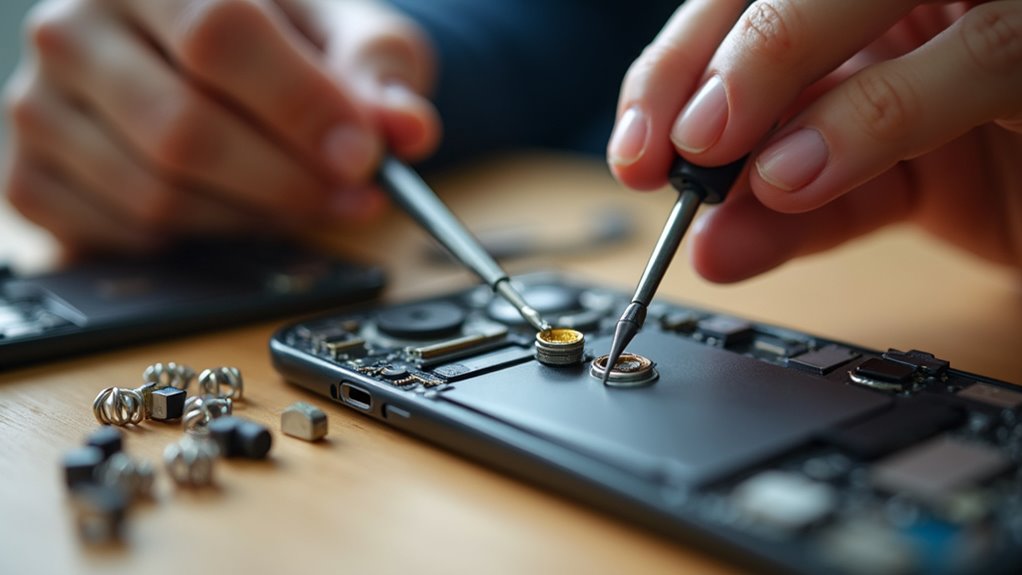 wibrujący silnik iPhone'a naprawa
