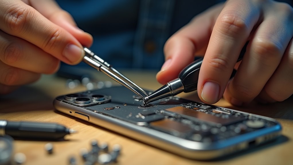 wibrujący silnik iPhone'a naprawa