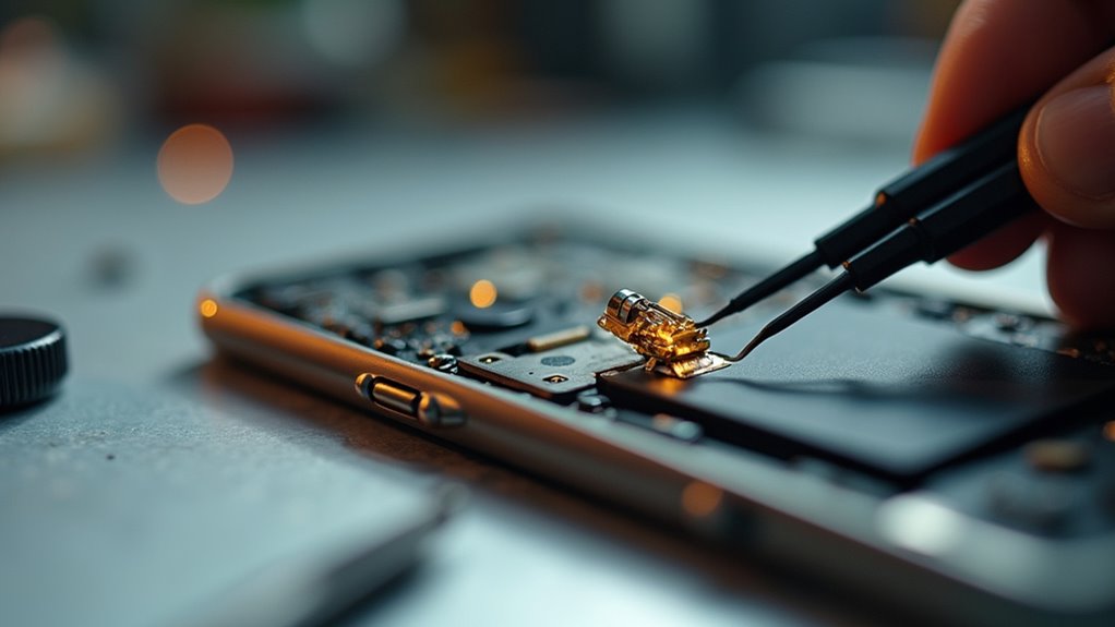 Naprawa silniczka wibracyjnego iPhone'a Leszno ceny naprawy wibratora