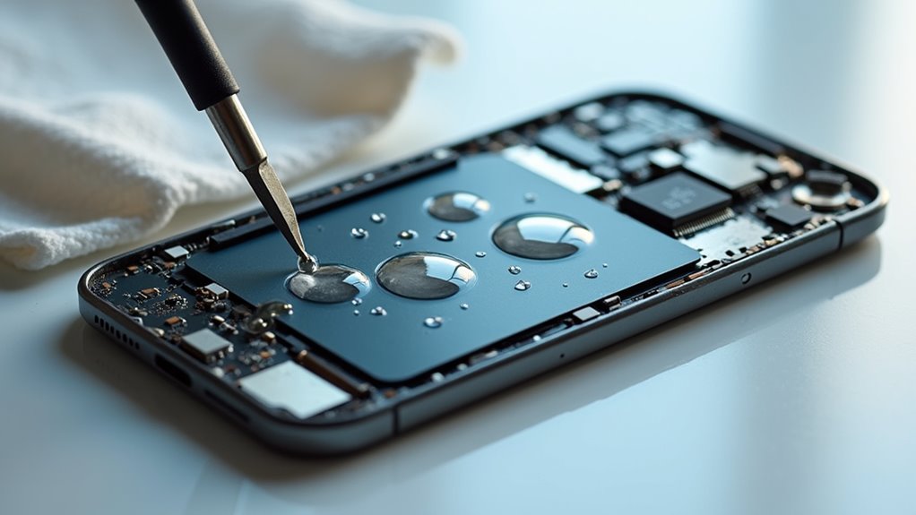czyszczenie i konserwacja po zalaniu iPhone'a