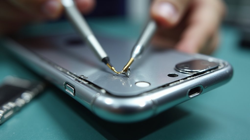 uszkodzona obudowa iphone