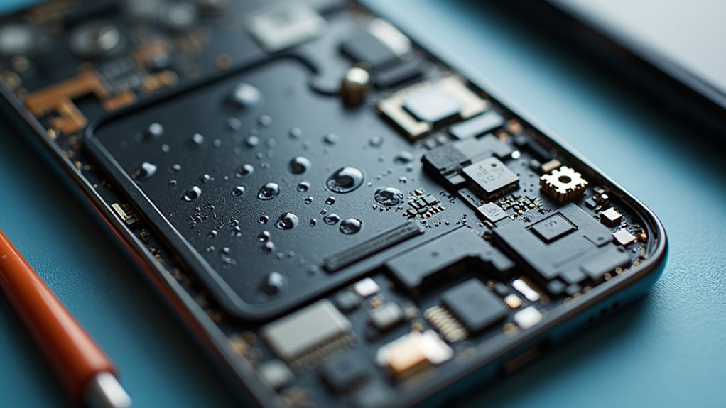 naprawa telefonu iphone po zalaniu krok po kroku