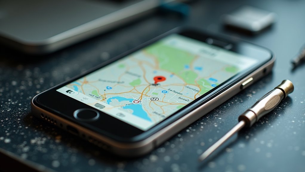 problemy z dokładnością lokalizacji GPS na iPhone