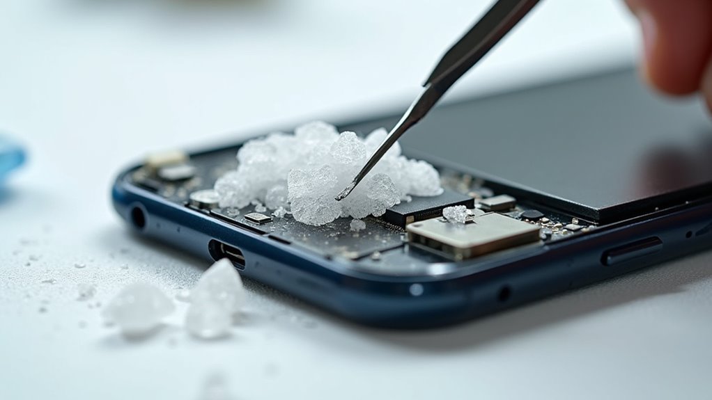 natychmiastowe działanie po zanurzeniu telefonu