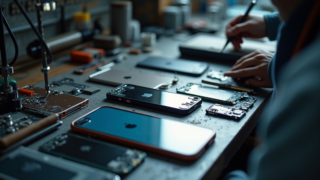 wymiana komponentów iPhone z dotykiem dwa razy