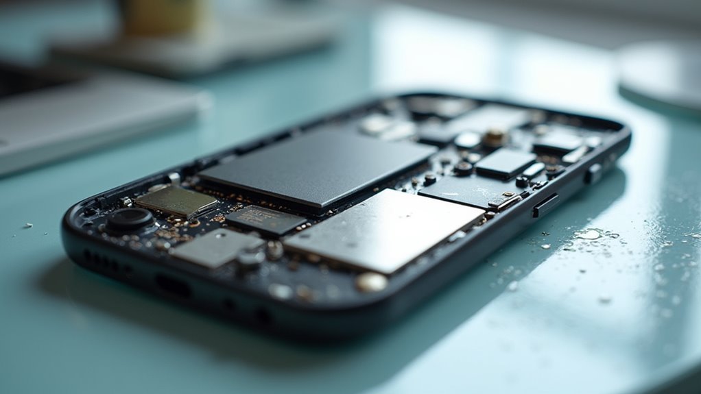 Czyszczenie i konserwacja iPhone'a po zalaniu Piekary Śląskie ceny czyszczenia iPhone