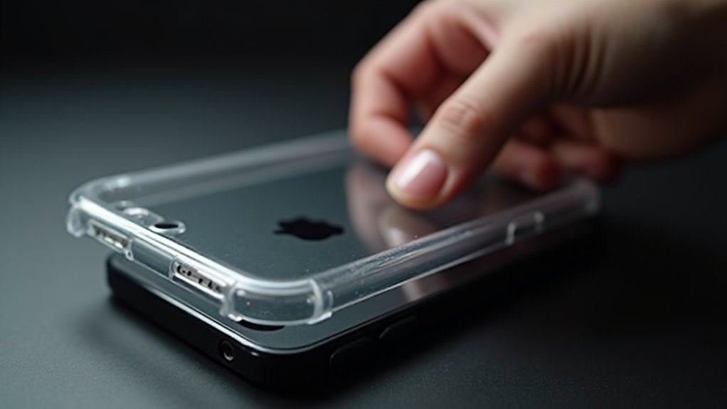 Instalacja ochronnego etui na iPhone'a BełCHATów kroki instalacji etui ochronnego