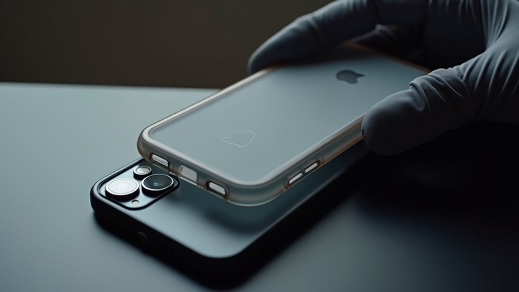 montaż etui ochronnego do iPhone