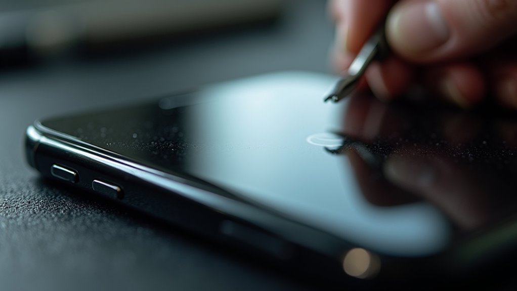 wymiana tylnej szybki iphone na czacie