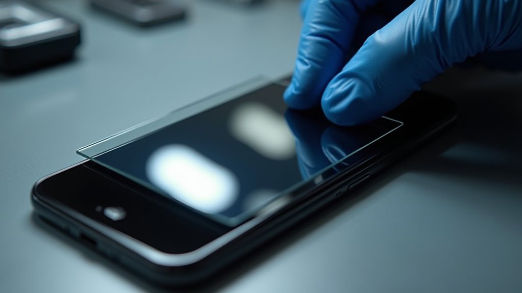 instalacja folii ochronnej na ekran w Ostrołęce dla iPhone'a