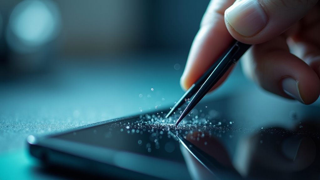 Instalacja Szkła Ochronnego na Ekran iPhone'a Piaseczno screen protector installation iphone piaseczno