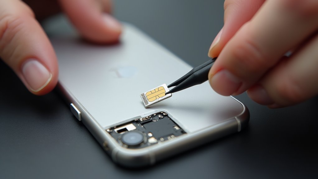 Wymiana tacki karty SIM iPhone Legionowo diagnostyka karty sim dla iPhone