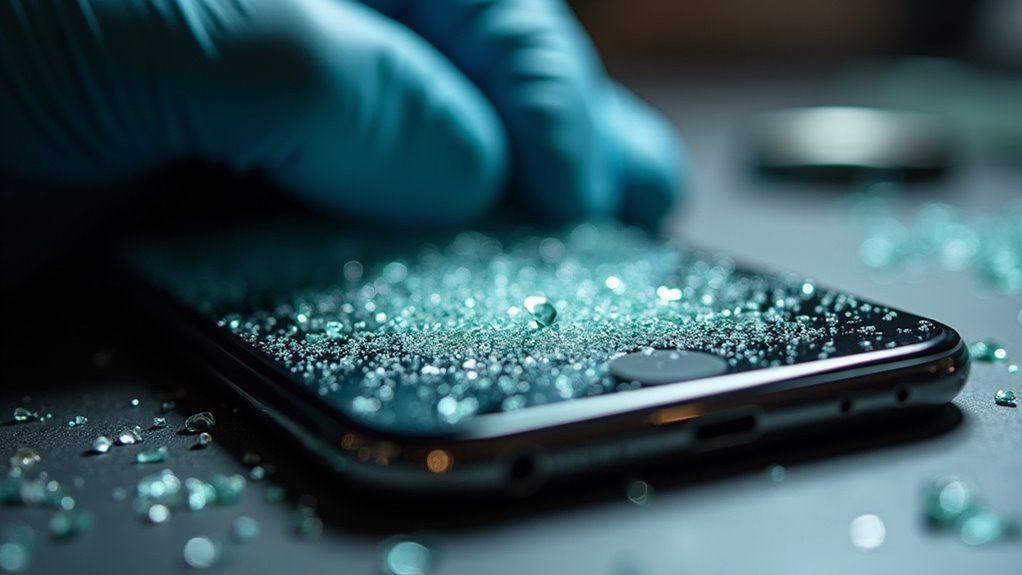 wymiana tylnej szybki transparentnej do iPhone - cennik