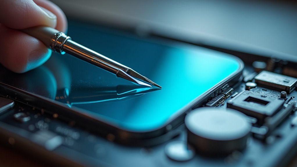 Wymiana tylnej szybki iPhone'a Świętochłowice przejrzyste ceny wymiany tylnej szybki w iPhone w biurze Wi Toch