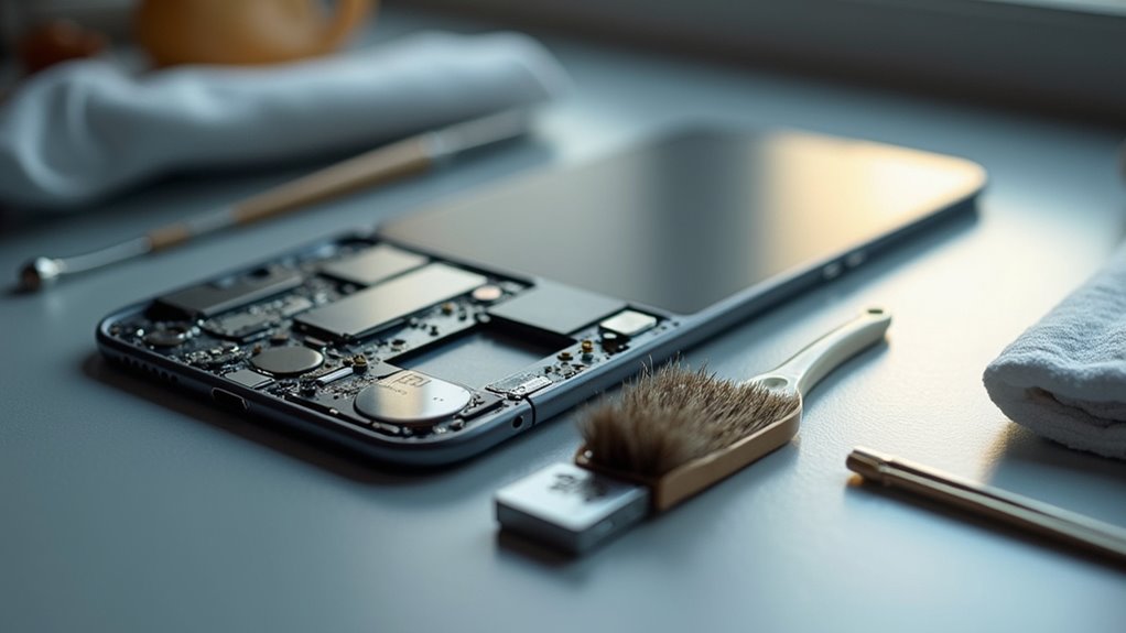 Czyszczenie i konserwacja iPhone'a po zalaniu Piekary Śląskie zalanie iPhone czyszczenie piekarnia l skóra